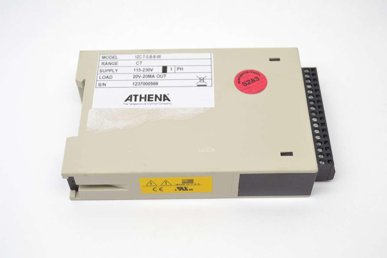 Controller Details about   Athena 1ZC-T-S-B-B-00 Temp 