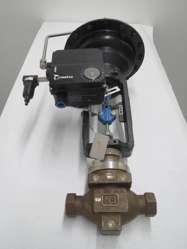 NELES JAMESBURY G100 1 IN DAD1JA NE724A STAINLESS 150 CONTROL VALVE B431874
