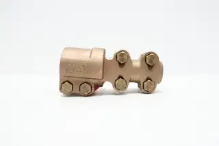 SEFCOR 4/0-450M STRAIGHT BOLTED BRONZE TEE CONNECTOR