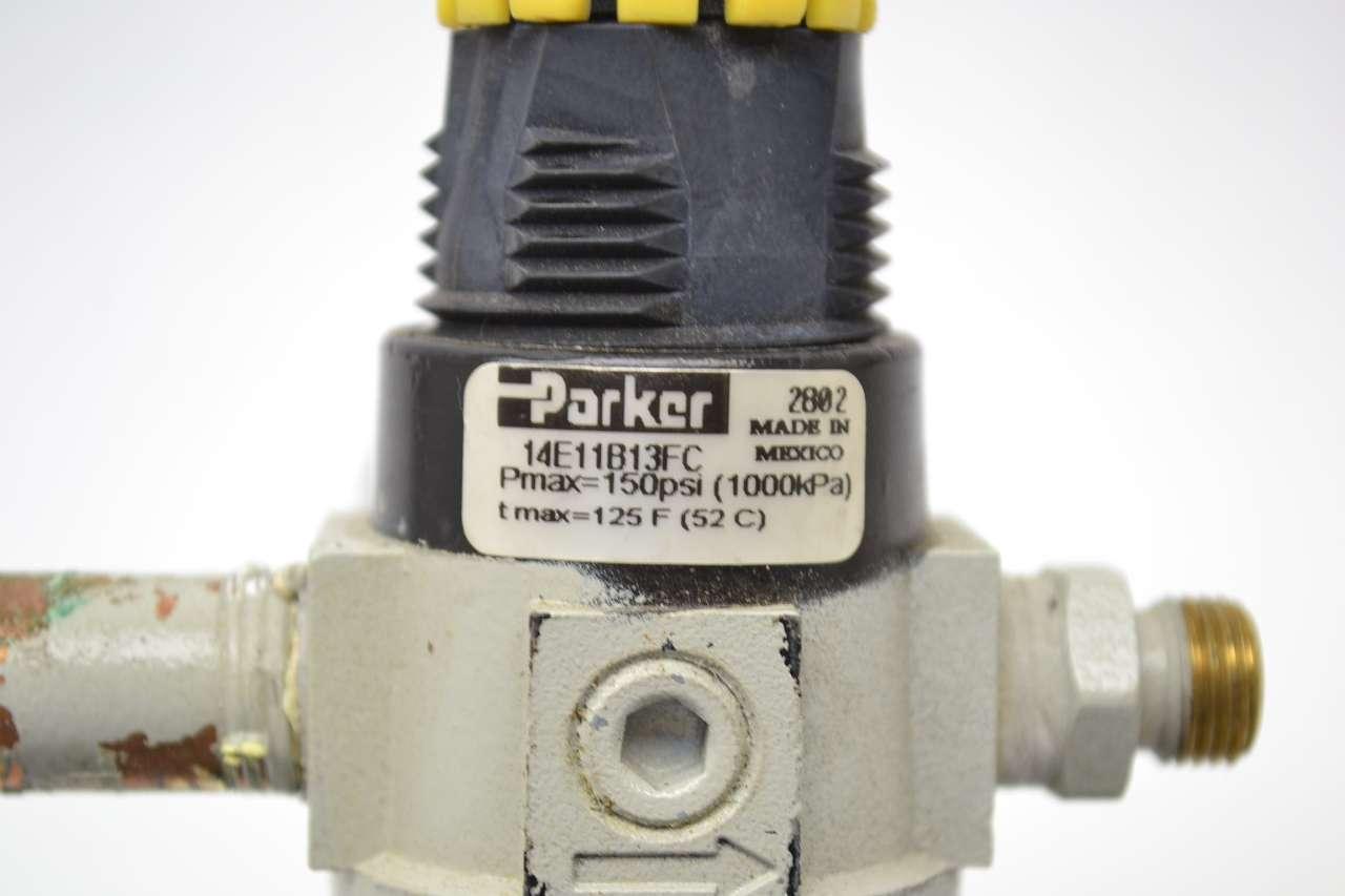 Parker 1 Piece Filter/Regulator 150psi 125F 14E11B13FC 