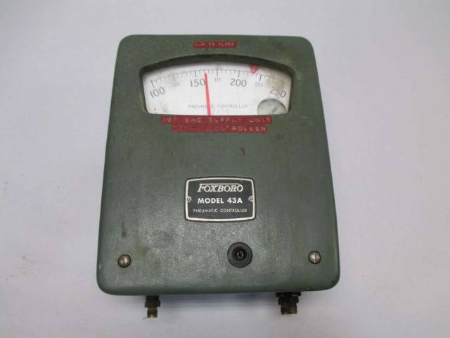 FOXBORO 43A-A4 PNEUMATIC 3-15PSI CONTROLLER D439832