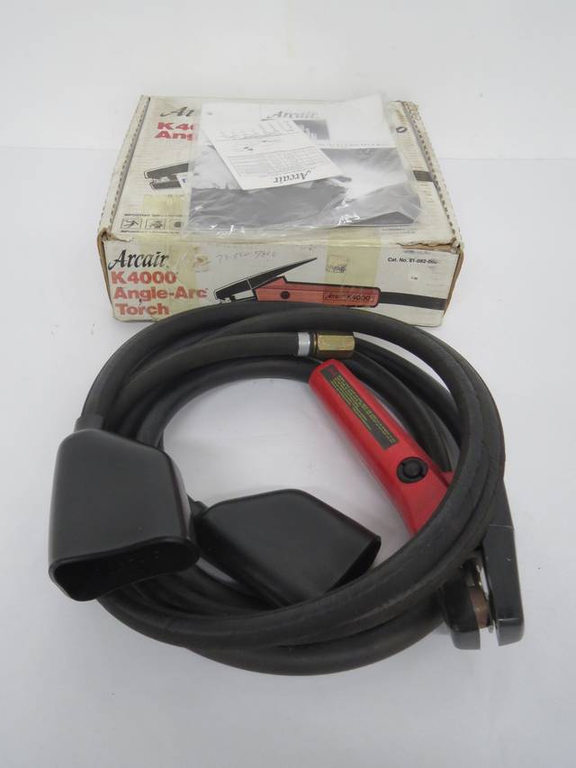 ARCAIR K4000 ANGLEARC 7 FT 1000A AMP 80PSI MANUAL GOUGING TORCH B440886