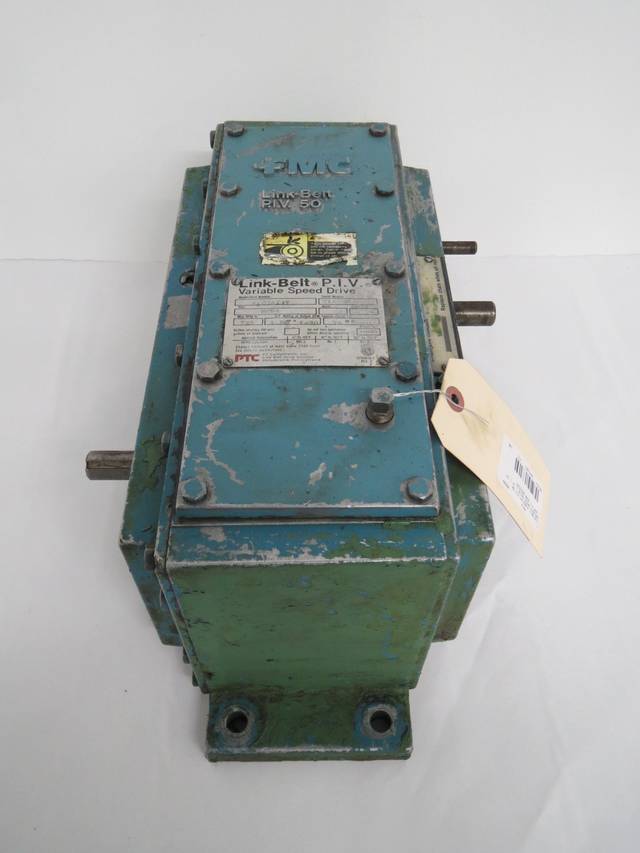 LINKBELT 410Z41AY PIV VARIABLE SPEED DRIVE 1 IN 1.5HP 41 GEAR REDUCER