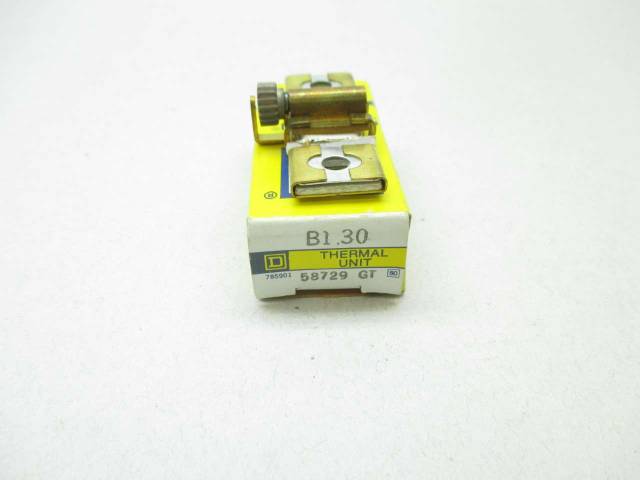 Square D B1 30 Overload Relay Thermal Unit Motor Starter