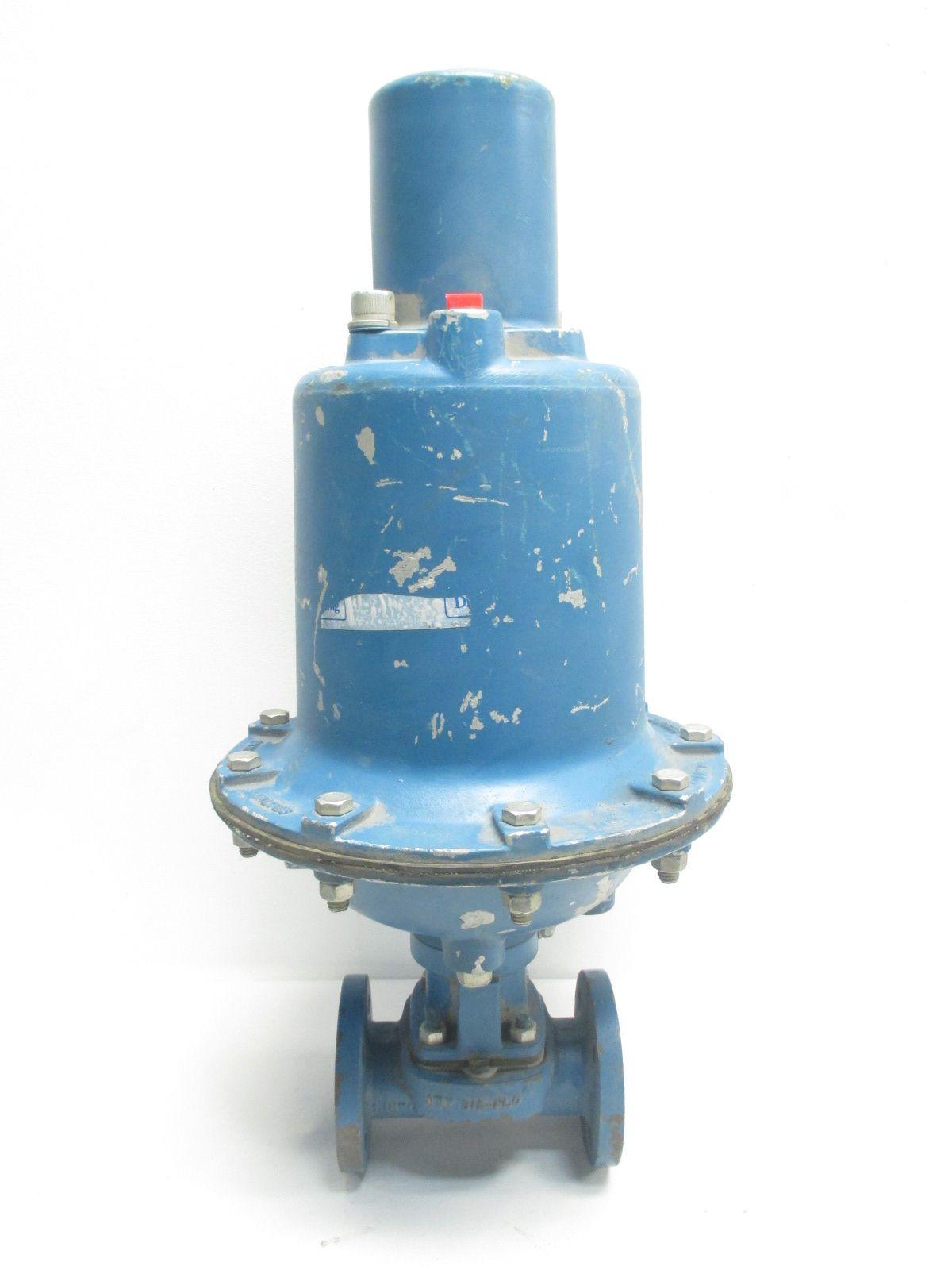 ITT 1-2529-R2-34-3228 1 IN PNEUMATIC IRON FLANGED DIAPHRAGM VALVE D447226