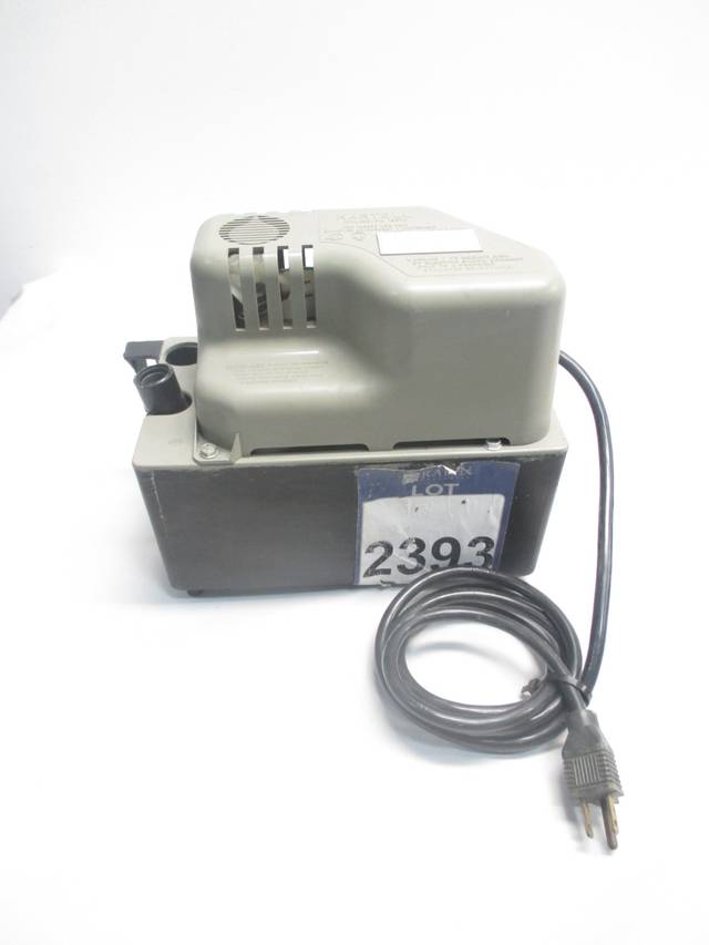 HARTELL KT3X1UL CONDENSATE REMOVAL PUMP 115VAC 1.7A AMP D449610