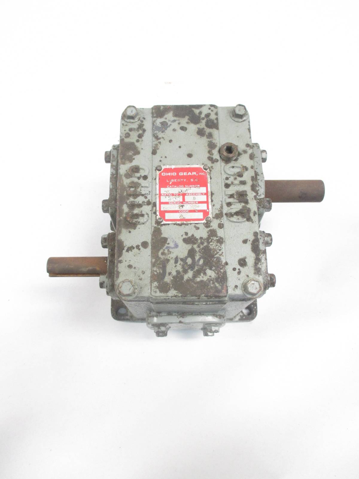 Ohio Gear D1 400:1 Gear Reducer D449947