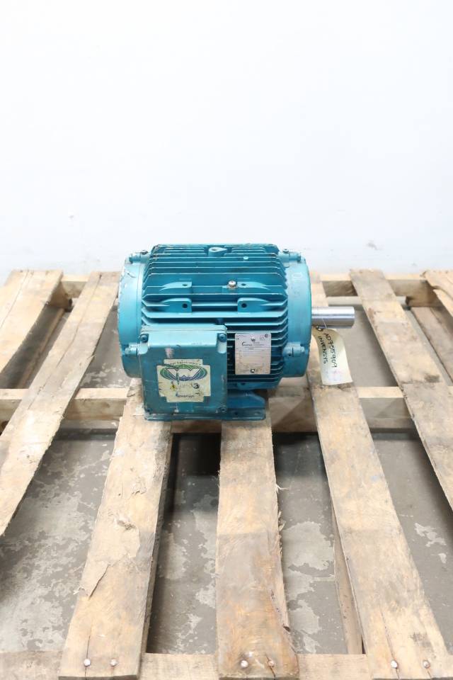 BROOK CROMPTON 132W000544 AC MOTOR 18FT/LB 3PH 850RPM 230/460VAC