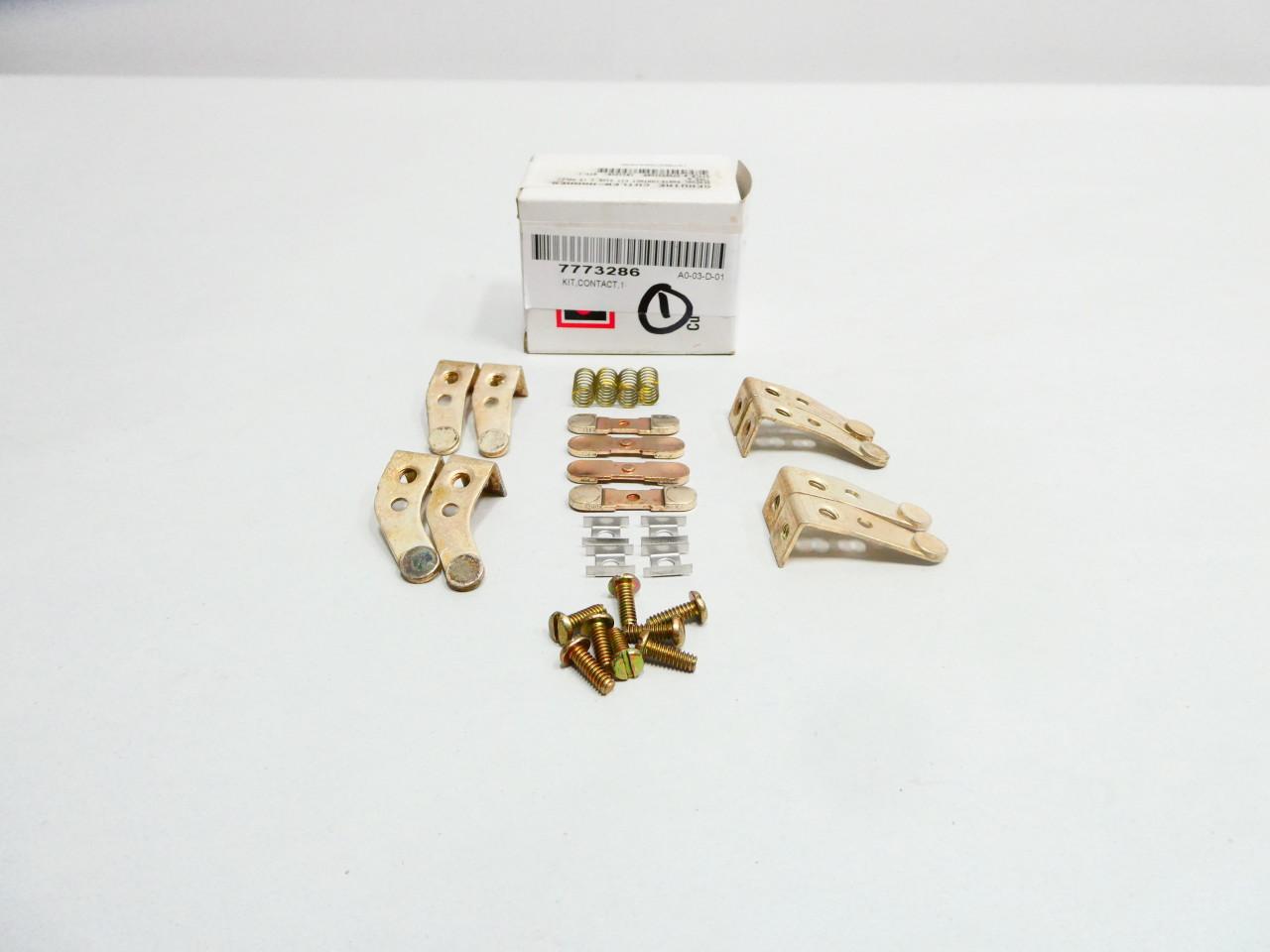 Kit De Contacts 3 Pôles Square D 9998QA81 - Pour Contacteurs Classe 8501, 8702, 8736 Type A - Neuf