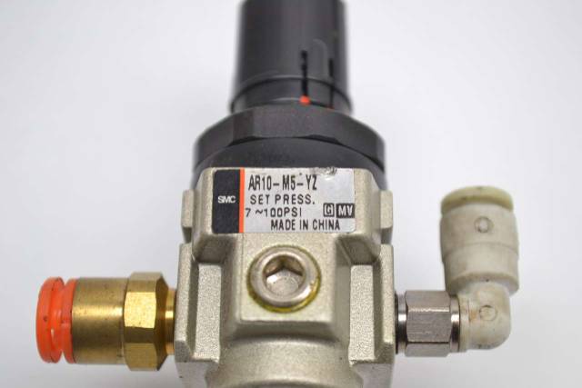 SMC AR10-M5-YZ MODULAR 7-100PSI 150PSI 1/8 IN NPT PNEUMATIC REGULATOR ...