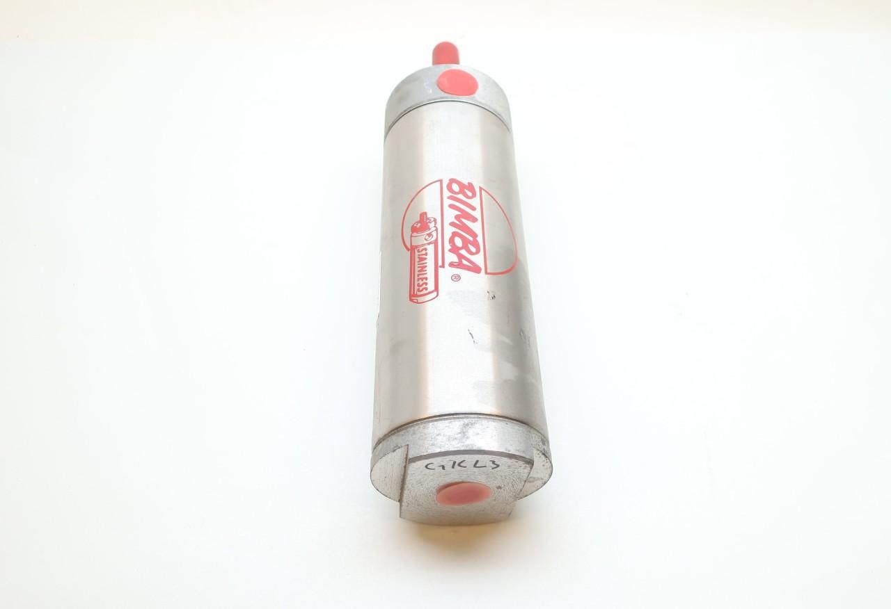 Bimba 706-D Stainless 3in Double Acting Pneumatic Cylinder 3x6in 1/4in Npt 