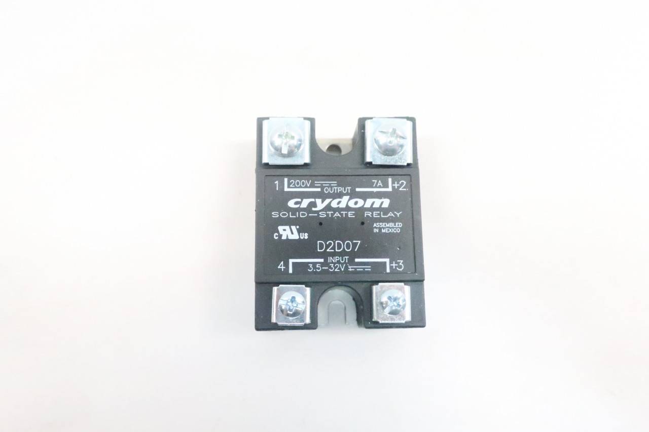 Crydom D2D07 Solid State Relay 3.532vdc 7a Amp 200vdc