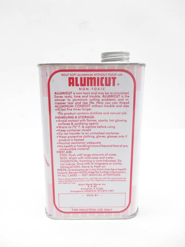 MISTIC METAL MOVER ALUMICUT 16FL.OZ LUBRICANT TAPPING FLUID D456251