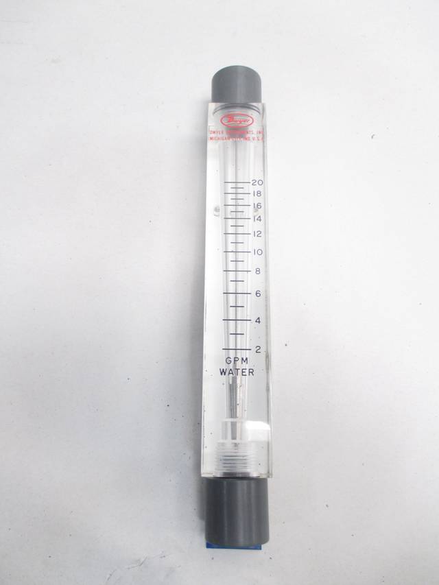 DWYER 1 IN NPT 220GPM WATER FLOW METER D457143