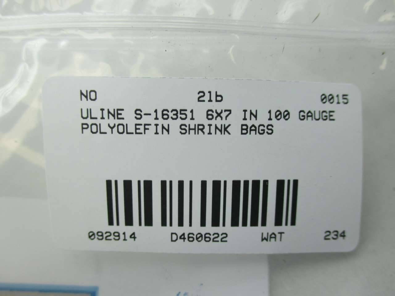 Shrink Bags - 6 x 7 Polyolefin