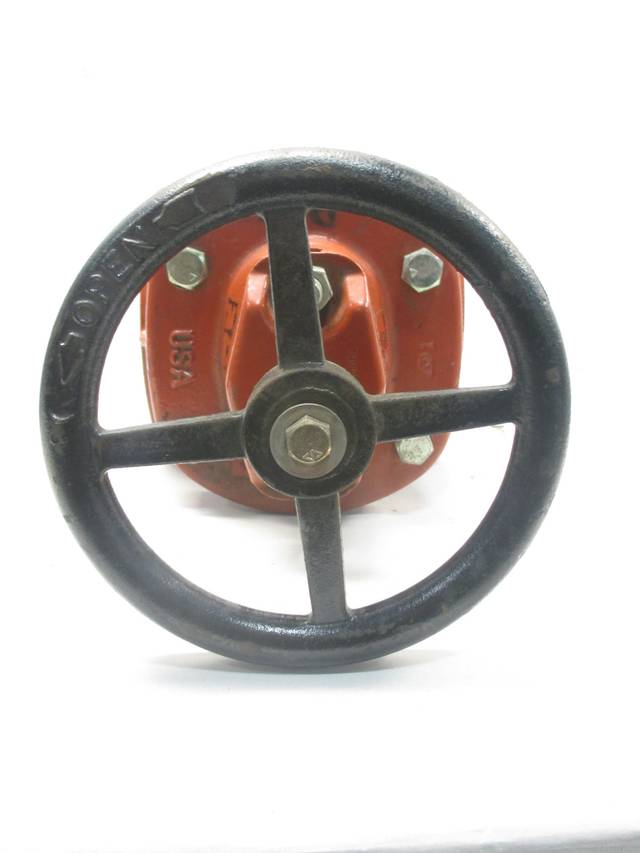 CLOW VALVE MAIN FIRE 21/2 IN 250 IRON FLANGED WEDGE GATE VALVE D461722