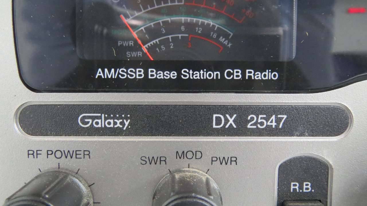 Galaxy Dx 2547 Cb Radio Base Station 1v Ac 60w Communication B