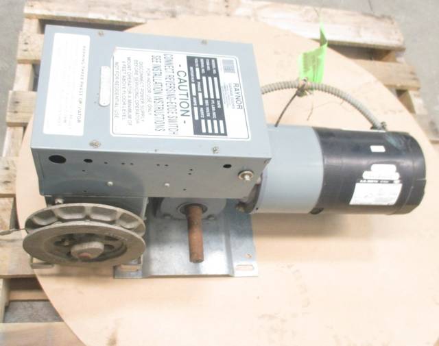 RAYNOR RGJH243 SR2 460VAC 1/2HP OVERHEAD GARAGE DOOR OPENER ASSEMBLY