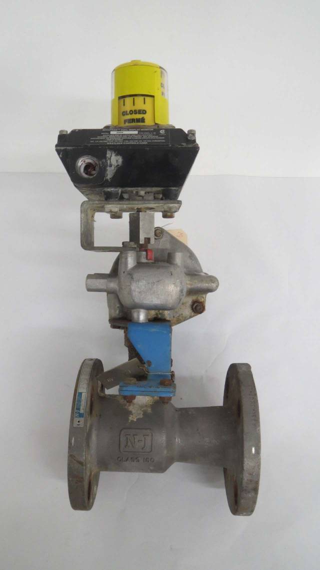 NELES JAMESBURY 5150 TG31 3600MT 2 IN 150 STAINLESS FLANGED BALL VALVE
