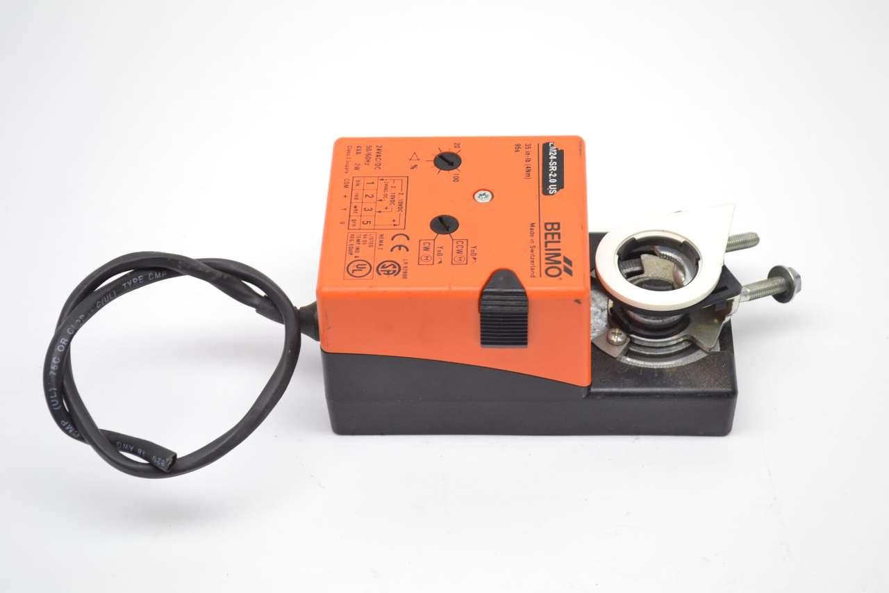 Details about   BELIMO LM24-SR-T-2.0 US ACTUATOR 35 IN/LB 4NM 4VA 2W 2F3 