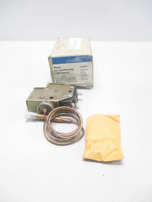 JOHNSON CONTROLS P20EB1 AIR CONDITIONING LIMIT CONTROL D469358