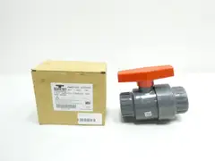 COLONIAL V17191N SUPER-C MANUAL PVC BALL VALVE 1-1/2IN