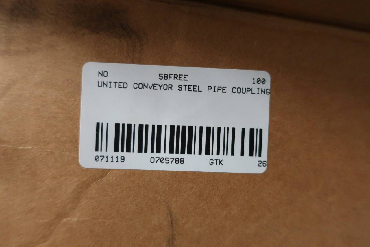 Details about   United Conveyor 2-17071 8in Steel Pipe Coupling Kit
