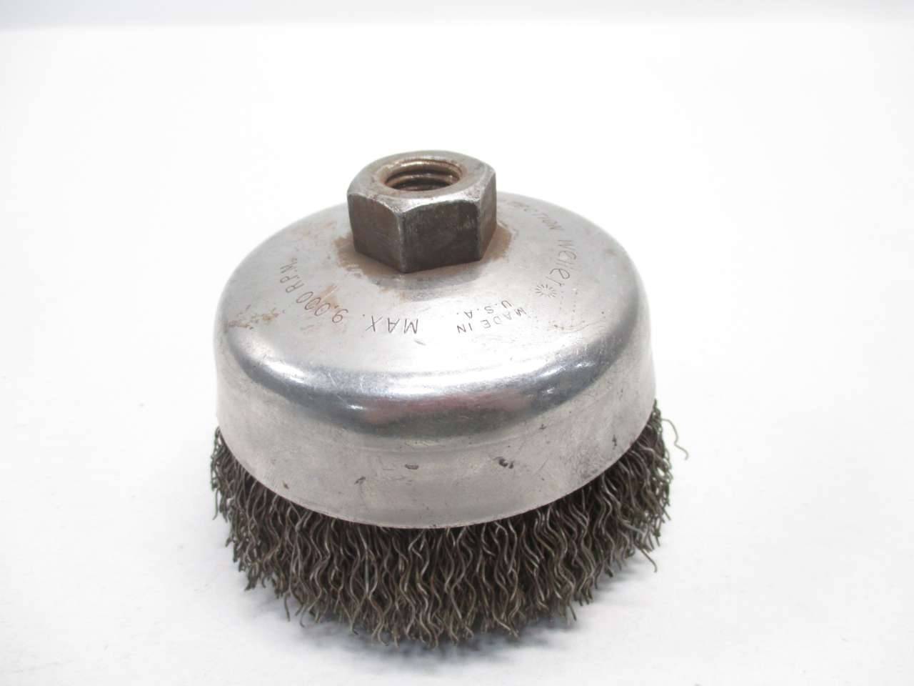 4 in. Crimped Wire Cup Brush