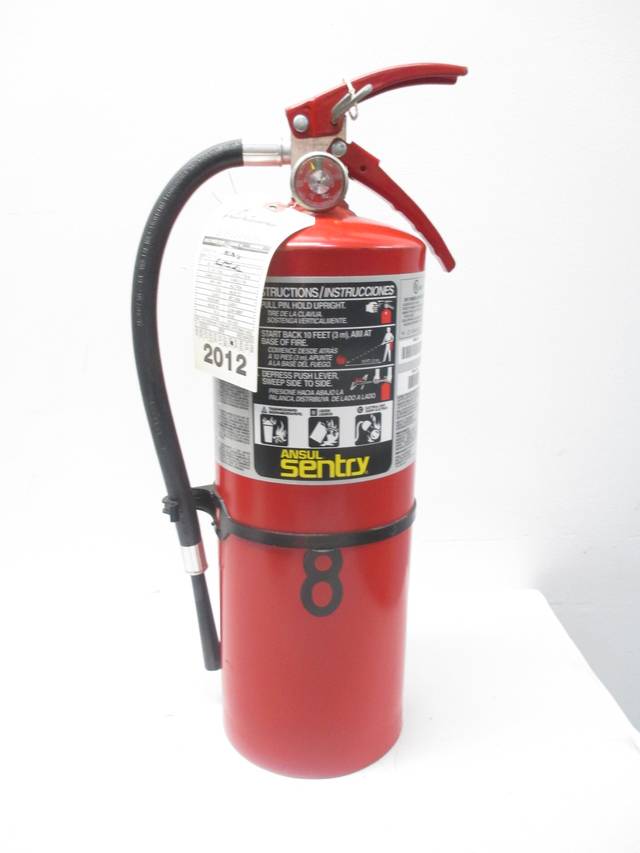 Ansul A10h Sentry Dry Chemical Fire Extinguisher D472480 2458