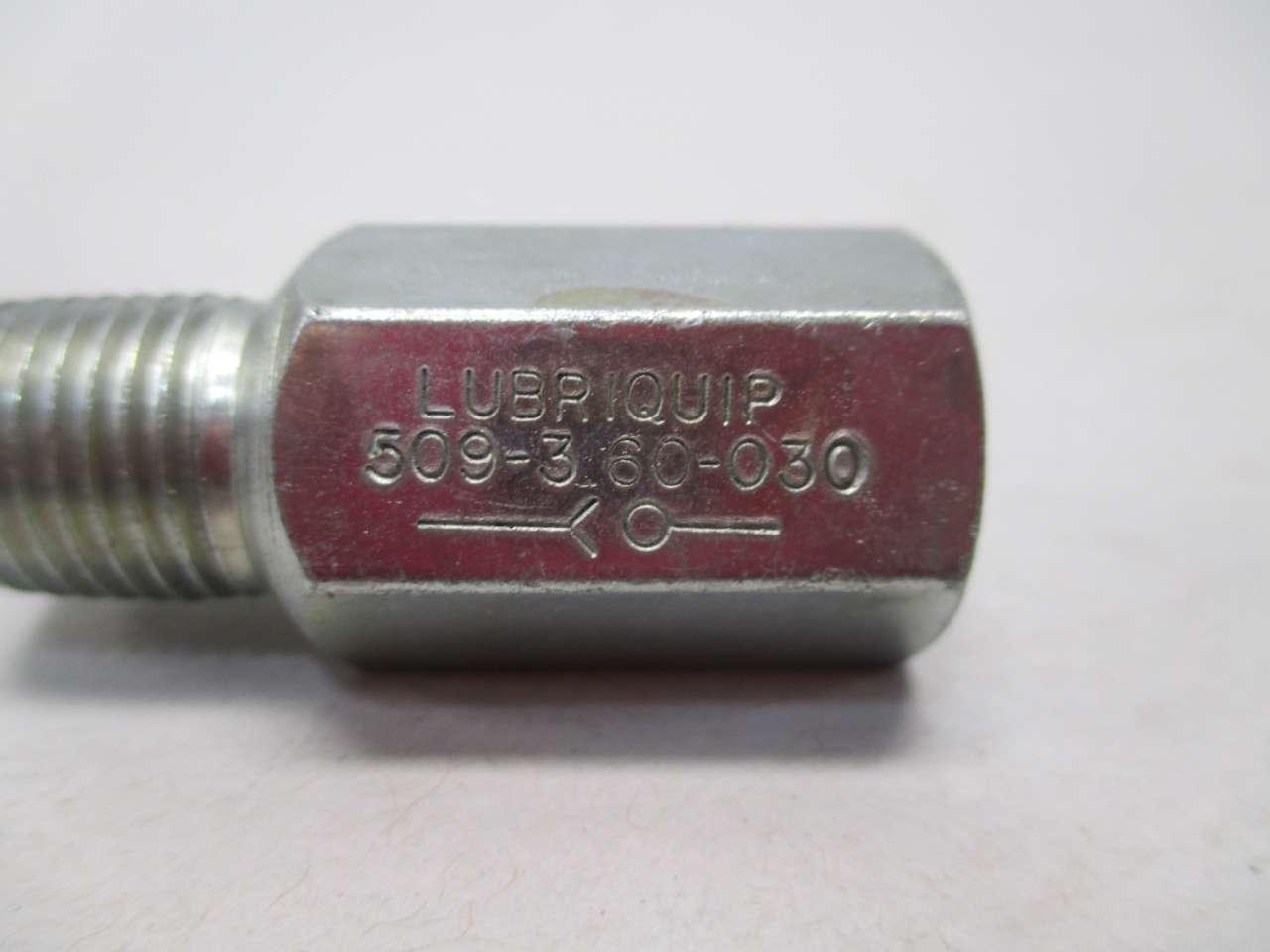 Lubriquip 509-365-030 Used Ball Valve 1/4"npt Pack of 5 