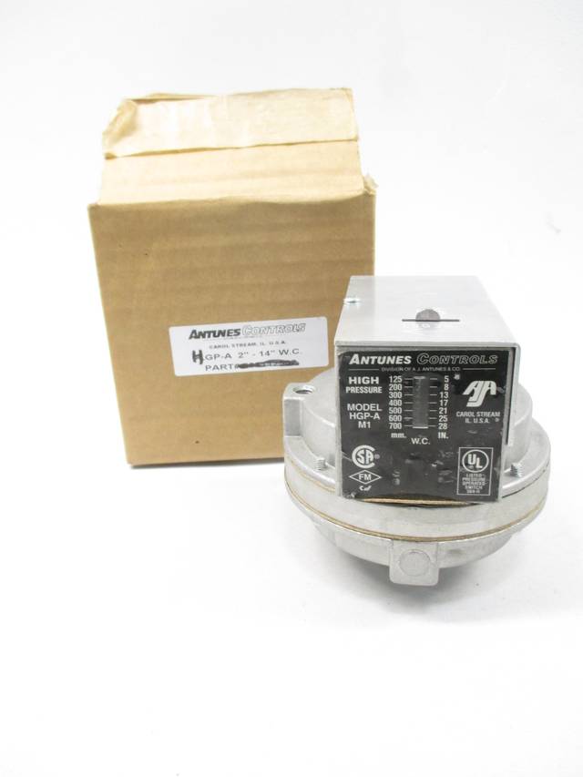 ANTUNES CONTROLS HGPA M1 GAS HIGH PRESSURE SWITCH D475322