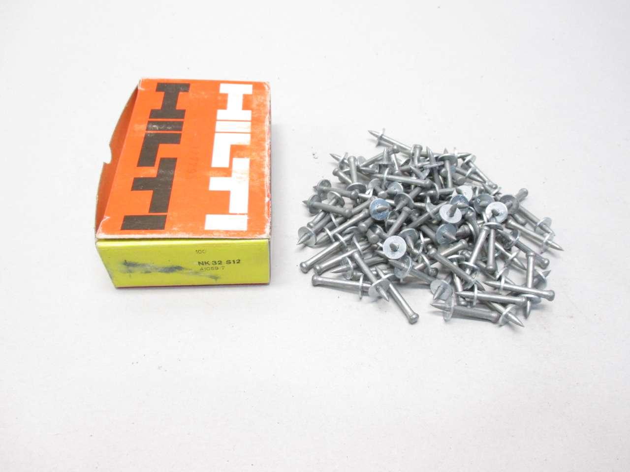 Hilti X-U 37 P8 1-1/2 in. Galvanized Universal Nail for Steel and Concrete  (100-Pack) 2141088 - The Home Depot
