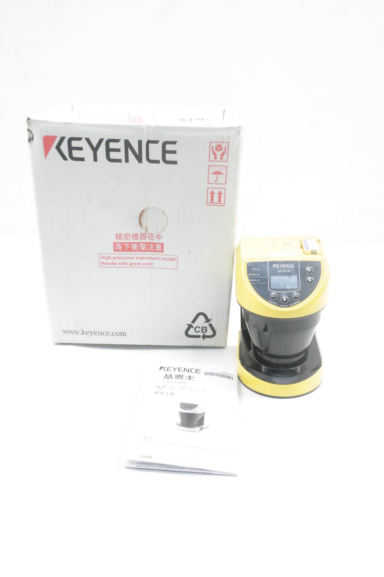Keyence SZ-01S Safety Laser Scanner 24v-dc
