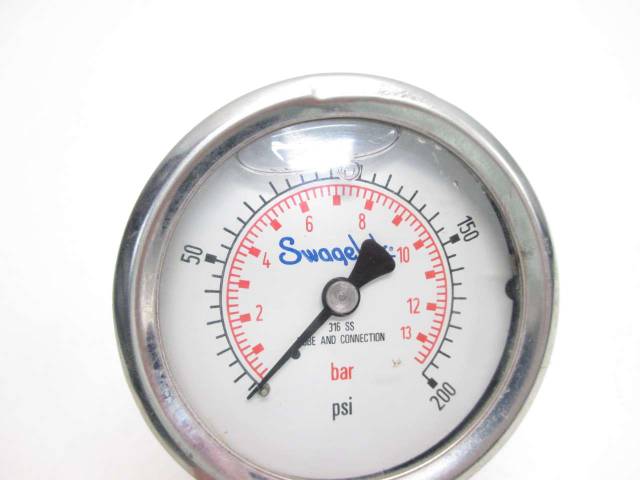 Swagelok Pressure Gauge