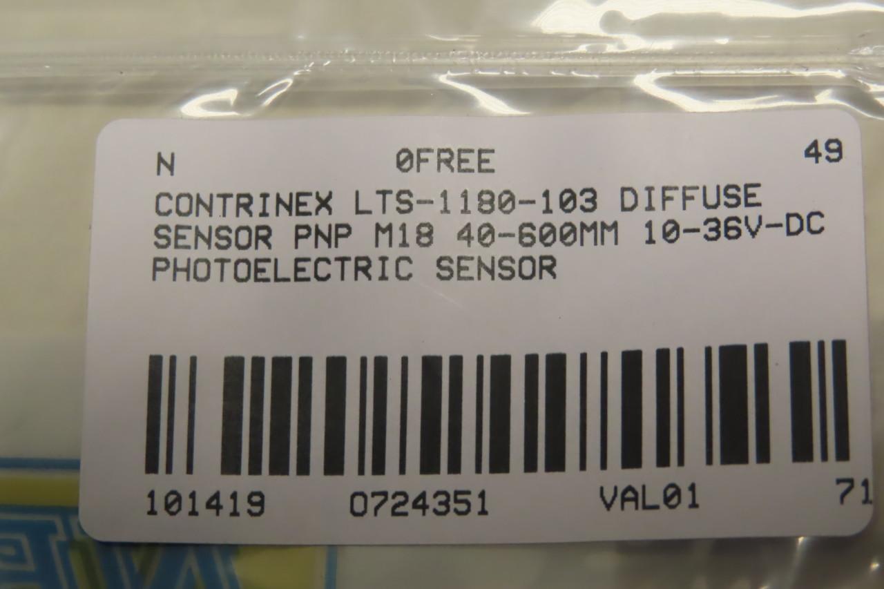 Contrinex LTS-1180-103 Heavy Duty Photoelectric Sensor MFGD 