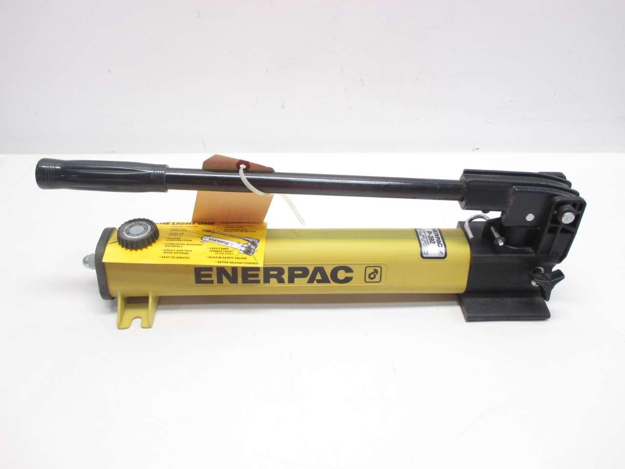 ENERPAC P-392 MANUAL HYDRAULIC HAND PUMP ASSEMBLY D481114