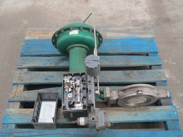 Fisher 8550-1051 Butterfly 6 In 3620j Stainless 150 Control Valve B481461