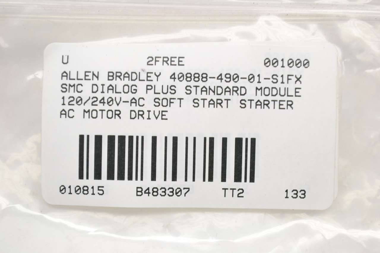 1PCS USED FOR AB Soft Starter Control Panel 40888-490-01-S1FX 90days Warranty）