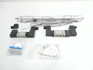 MAZAK RHCL25-260-C73L DOUBLE ACTING PNEUMATIC CYLINDER 25MM 260MM 1MPA