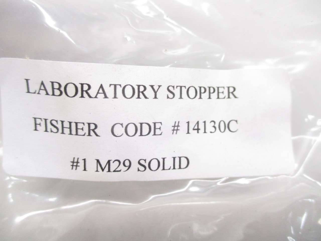 Lot 57 New Fisher Scientific 14130C Size 1 Laboratory Stoppers