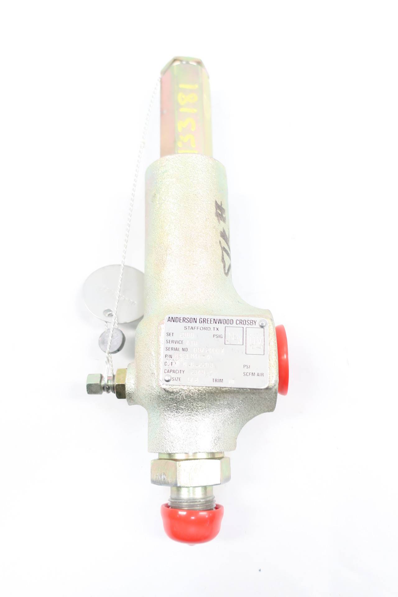 Anderson Greenwood 81S1M464 Relief Valve 2349scfm 2900psi 1/2in Npt