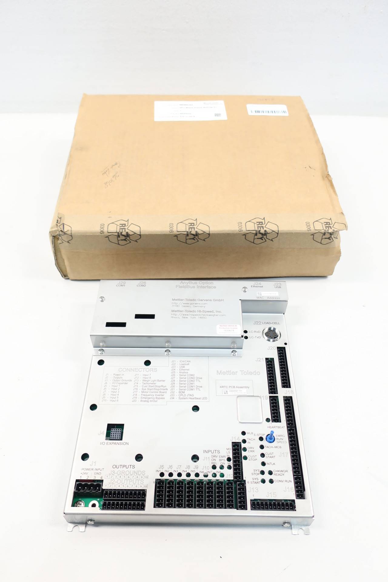 Mettler Toledo 66065044 XRTC Anybus Option Fieldbus Interface Hispeed