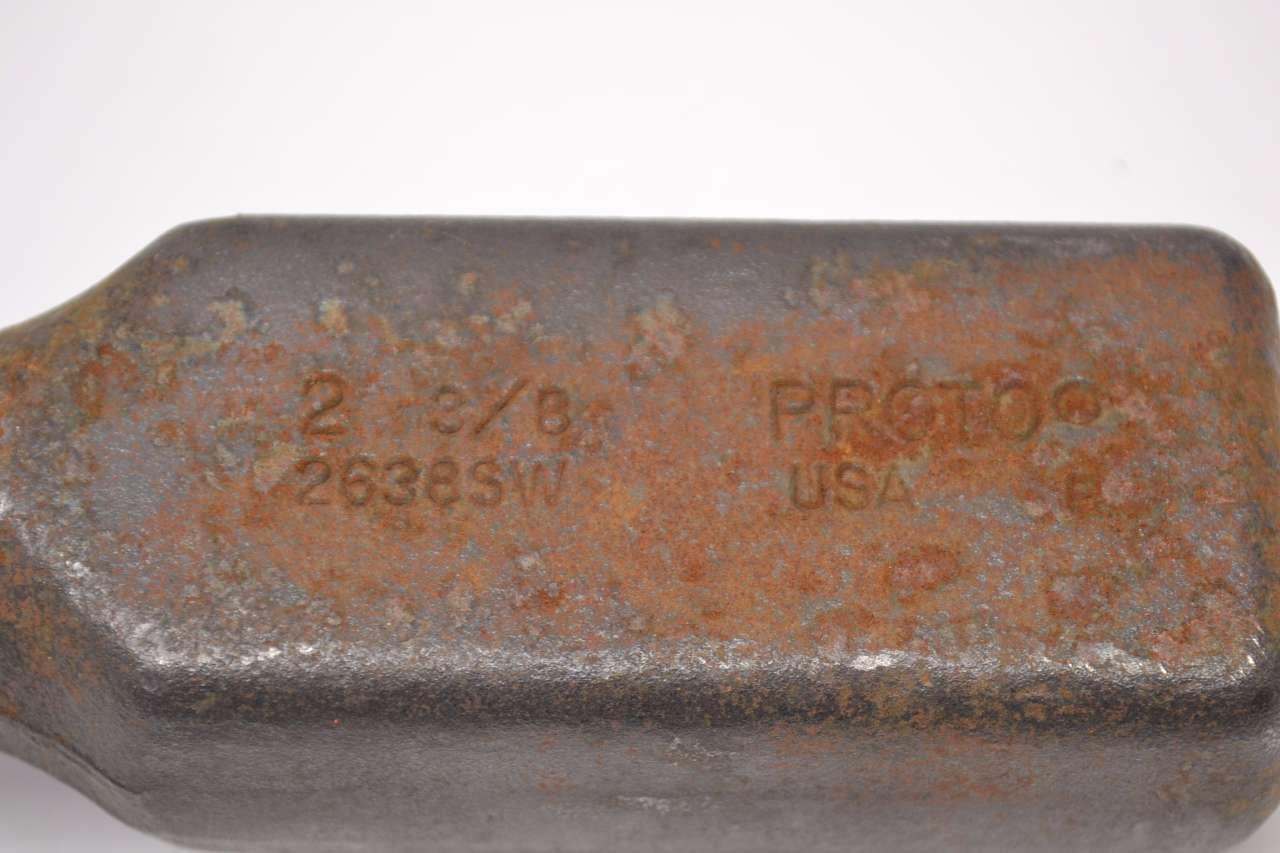 Details about   Proto 2638SW 2-3/8" Striking Wrench with Offset Handle Hammer Wrench 