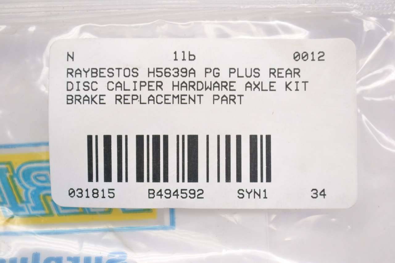 Raybestos H5639A Professional Grade Disc Brake Caliper Hardware Kit Raybestos H5639A Professional Grade Disc Brake Caliper Hardware Kit