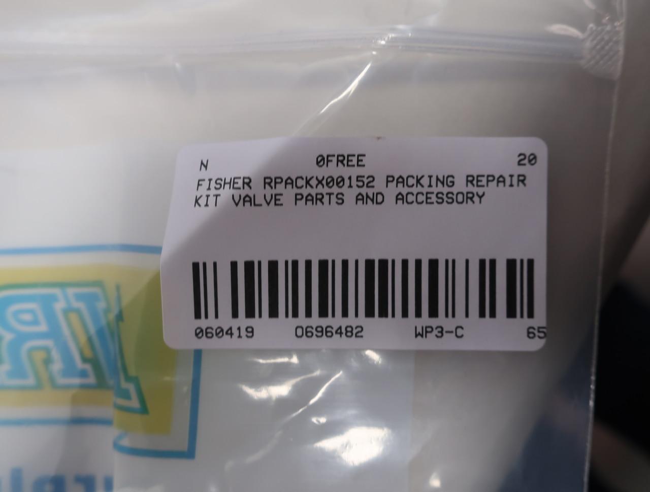 Fisher RPACKX00152 Packing Repair Kit 