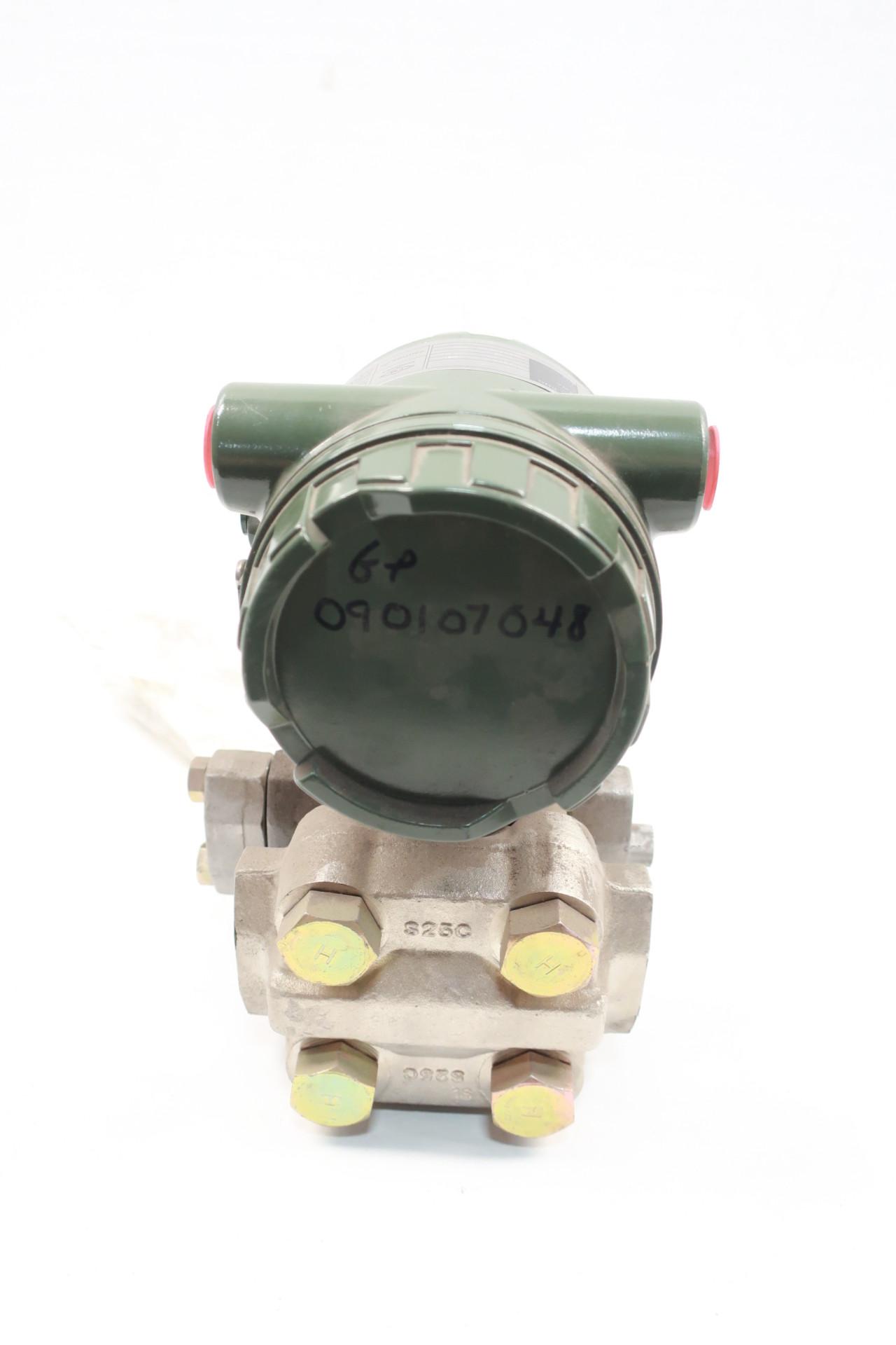 Yokogawa YA44F-SDS4/FMF1 Differential Pressure Transmitter 4300psi 24v-dc