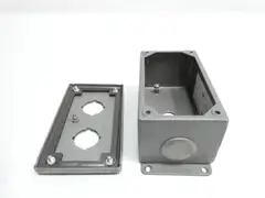 HOFFMAN E2PB/SPL STEEL PUSHBUTTON ENCLOSURE
