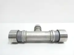 LOKRING SS40-RTEE-P24-P16 9061245 STAINLESS PIPE TEE 1-1/2IN 1IN TUBE