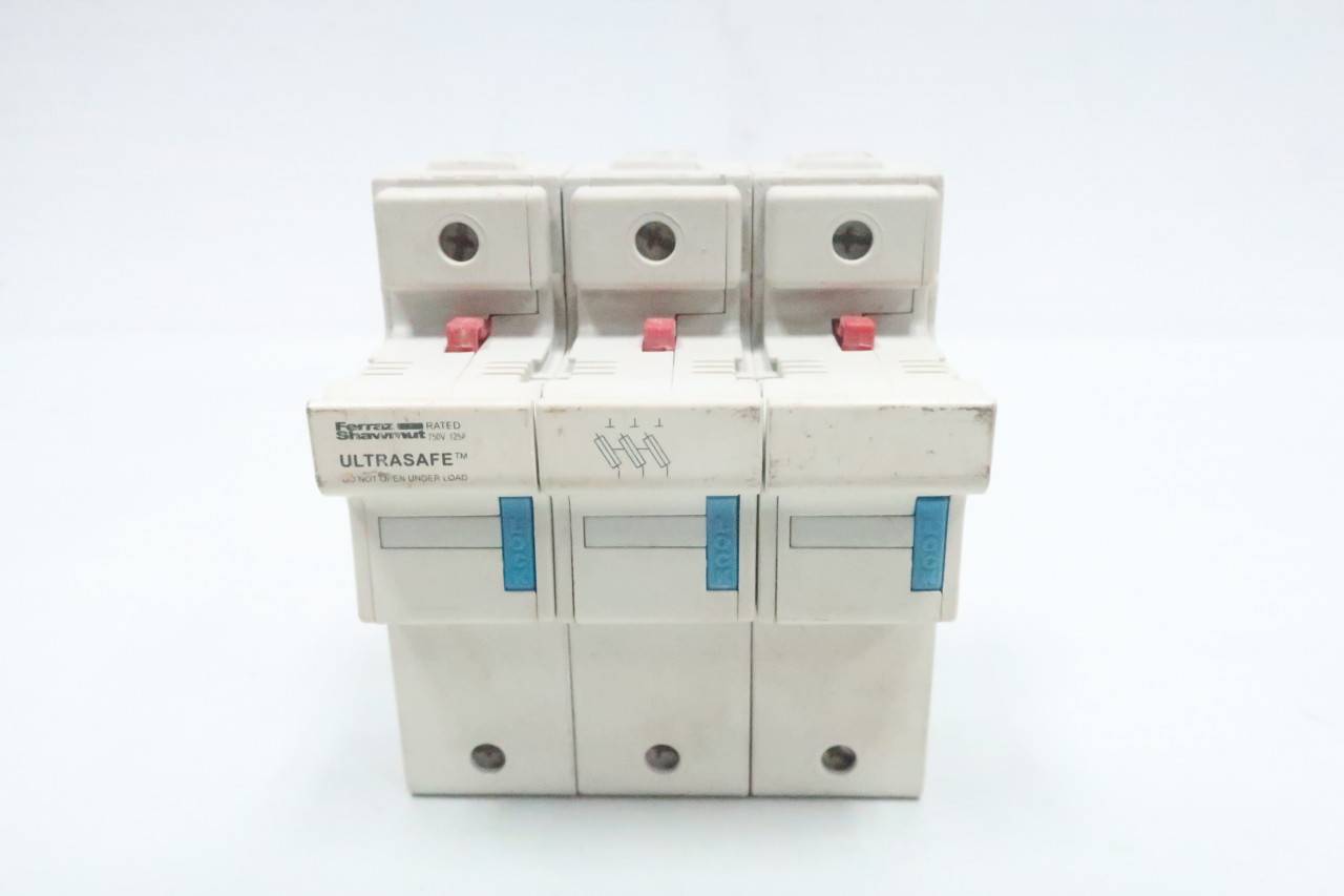 Ferraz Shawmut US223 Ultrasafe Fuse Holder 3p 125a Amp 600vac