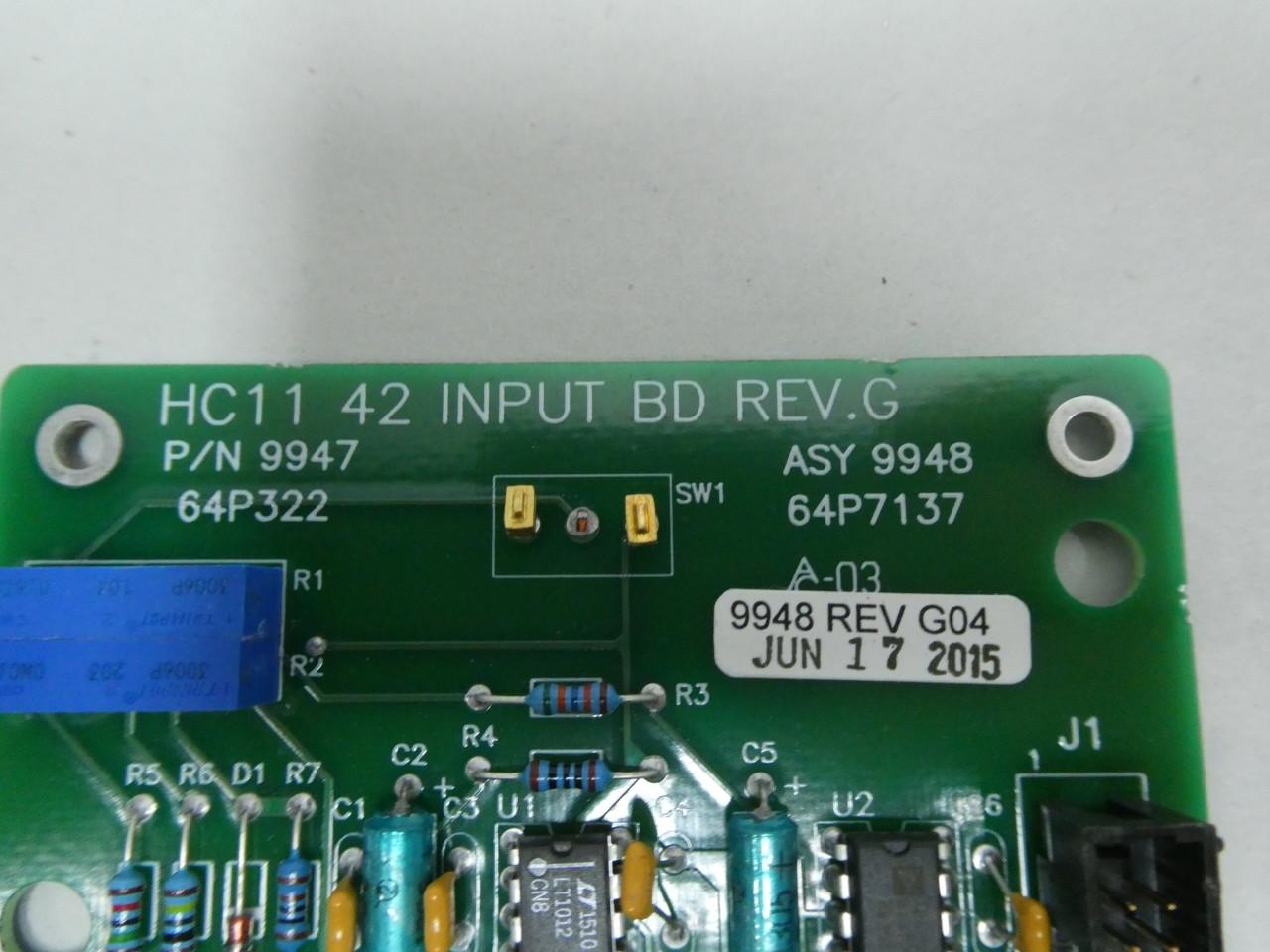 Merrychef P11K0002 Impinger Logic PCB V4.2 Lpc-A--